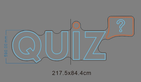 QUIZ? 217cm