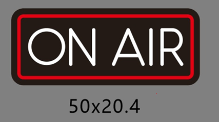 ON AIR 50cm néon personnalisé