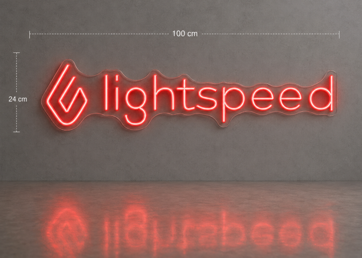 LIGHTSPEED néon personnalisé