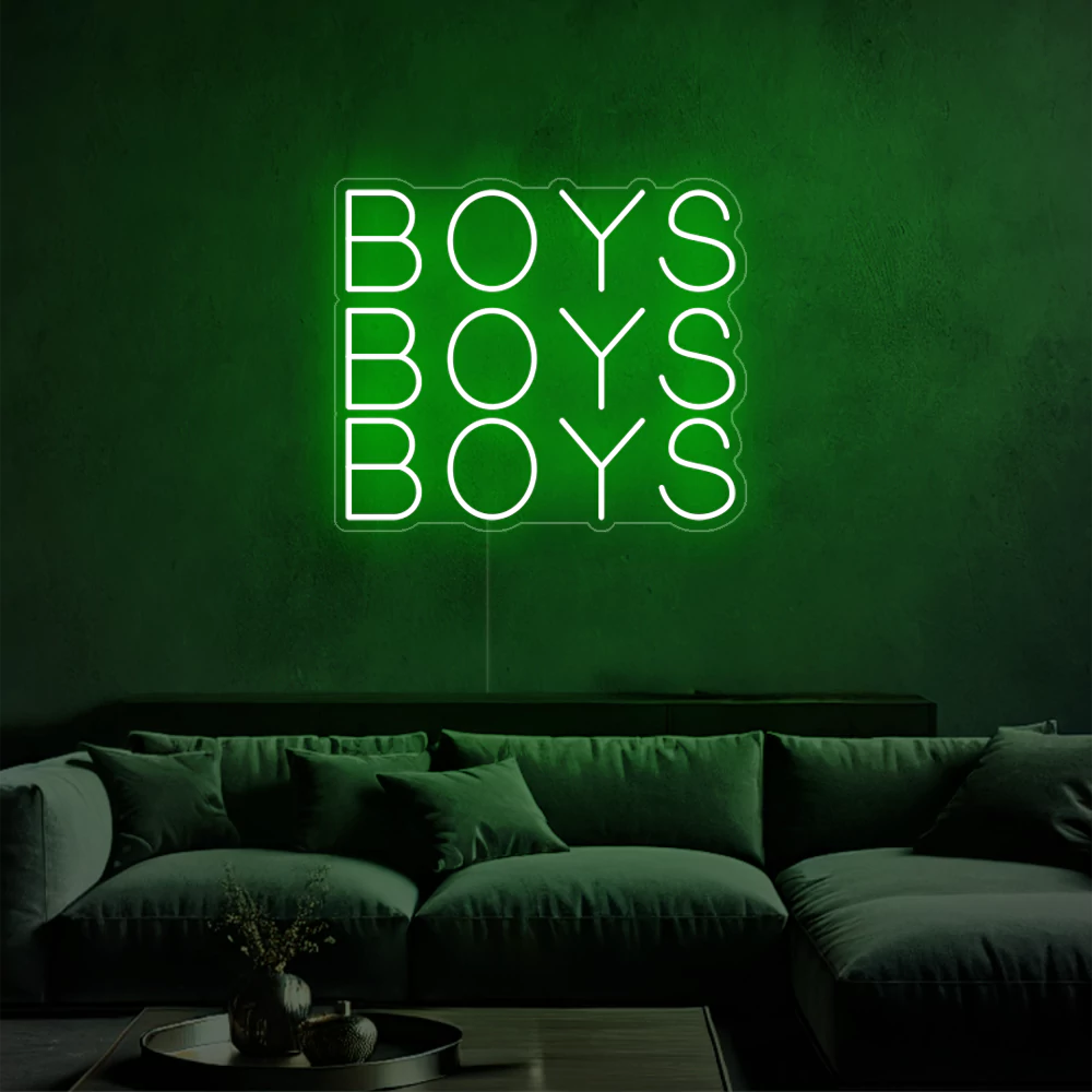 neon-BoysBoysBoys-green