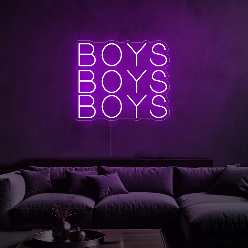 neon-BoysBoysBoys-purple