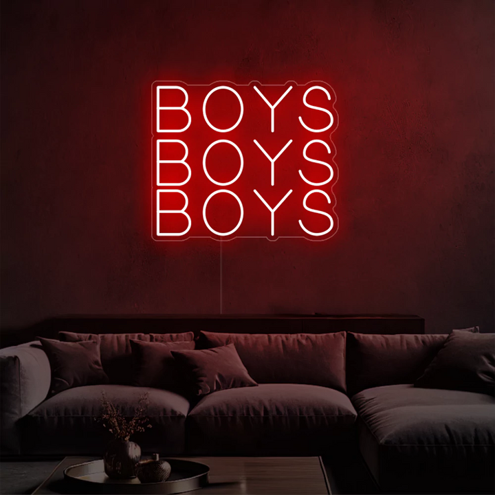 neon-BoysBoysBoys-red