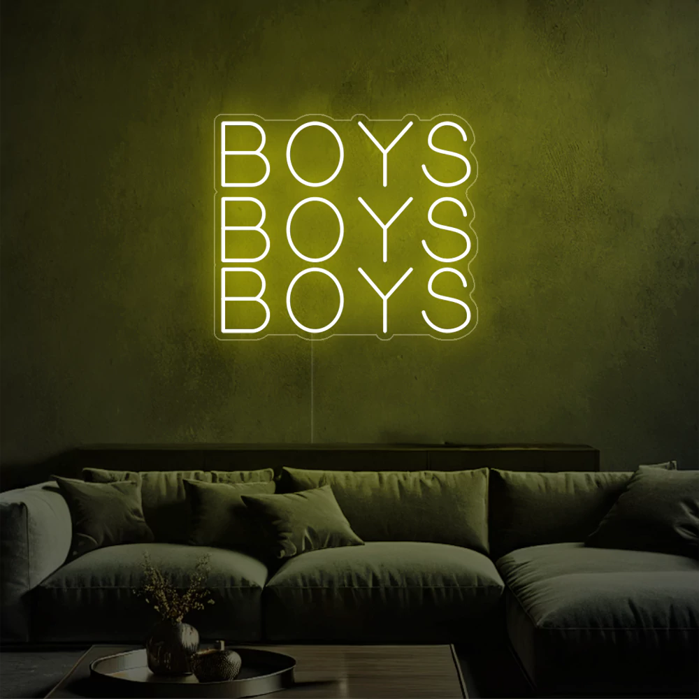 neon-BoysBoysBoys-yellow