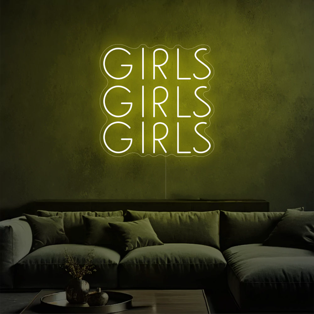 neon-GirlsGirlsGirls-yellow