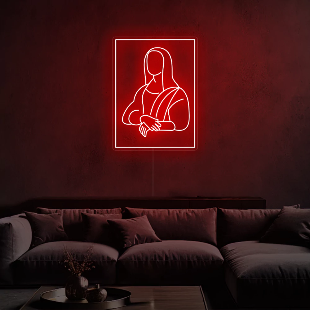 neon-Joconde_Mona_Lisa-red