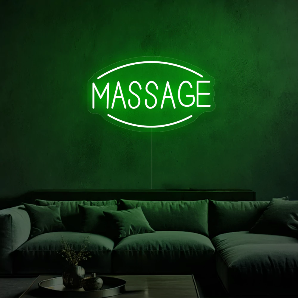 neon-Massage-green