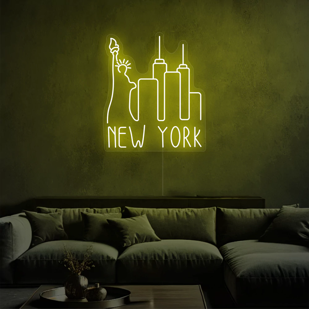 neon-New_York-yellow