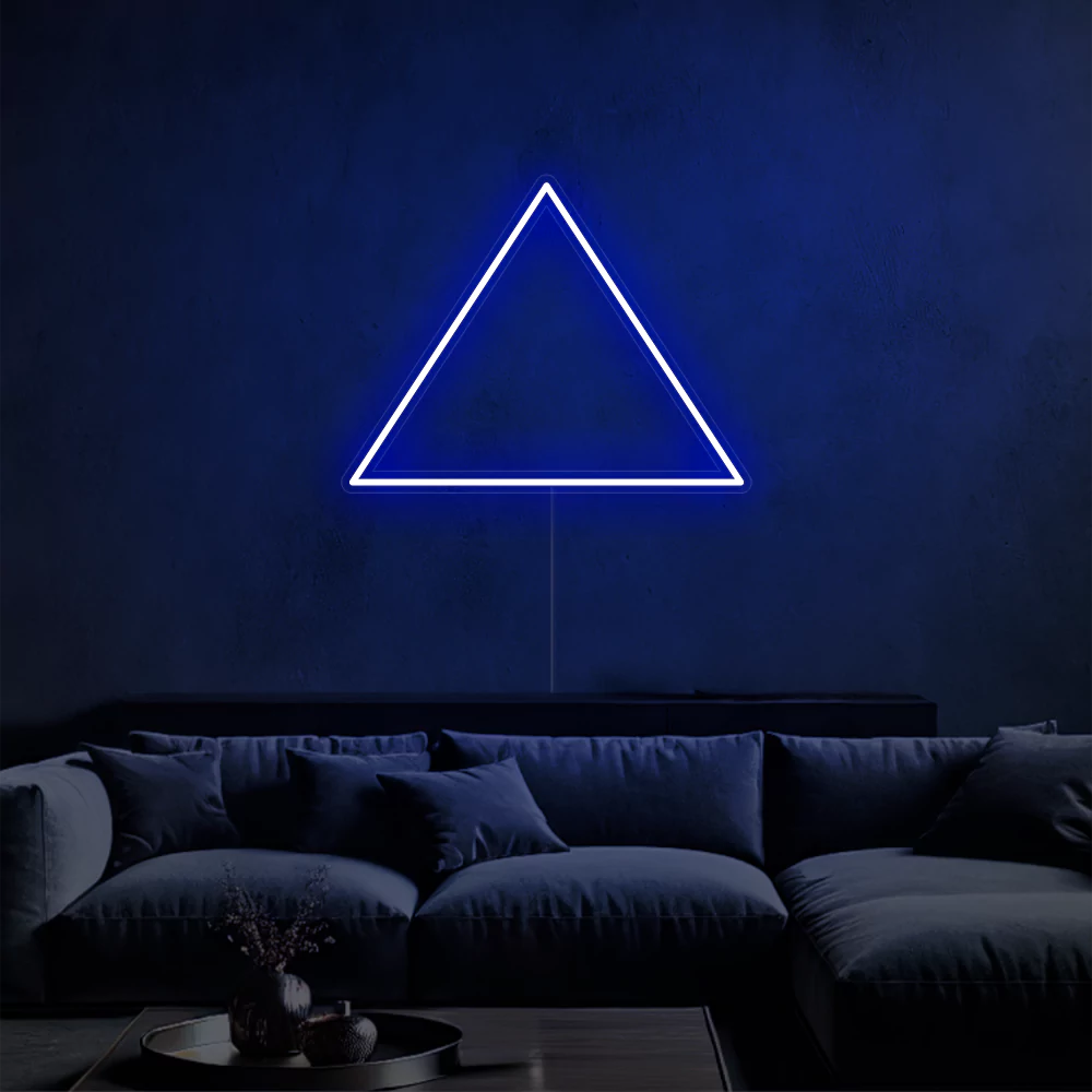 neon-Triangle-blue