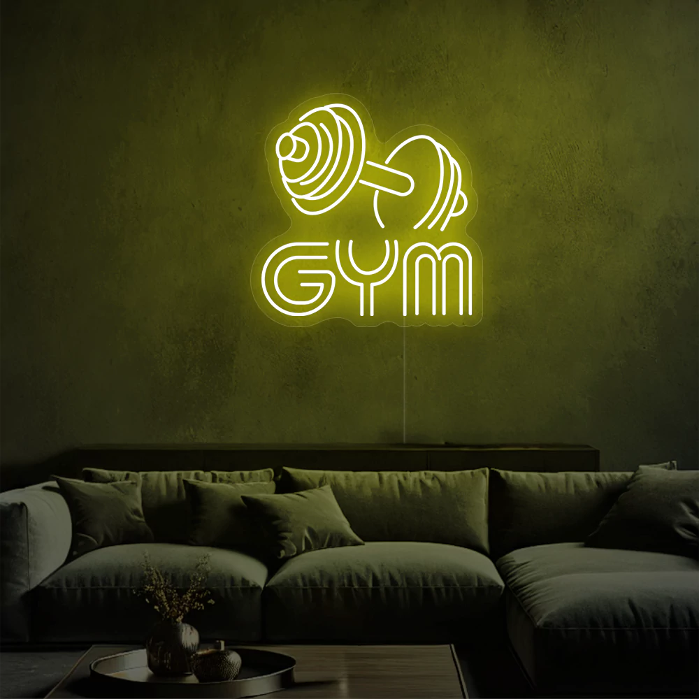 neon-gym-yellow