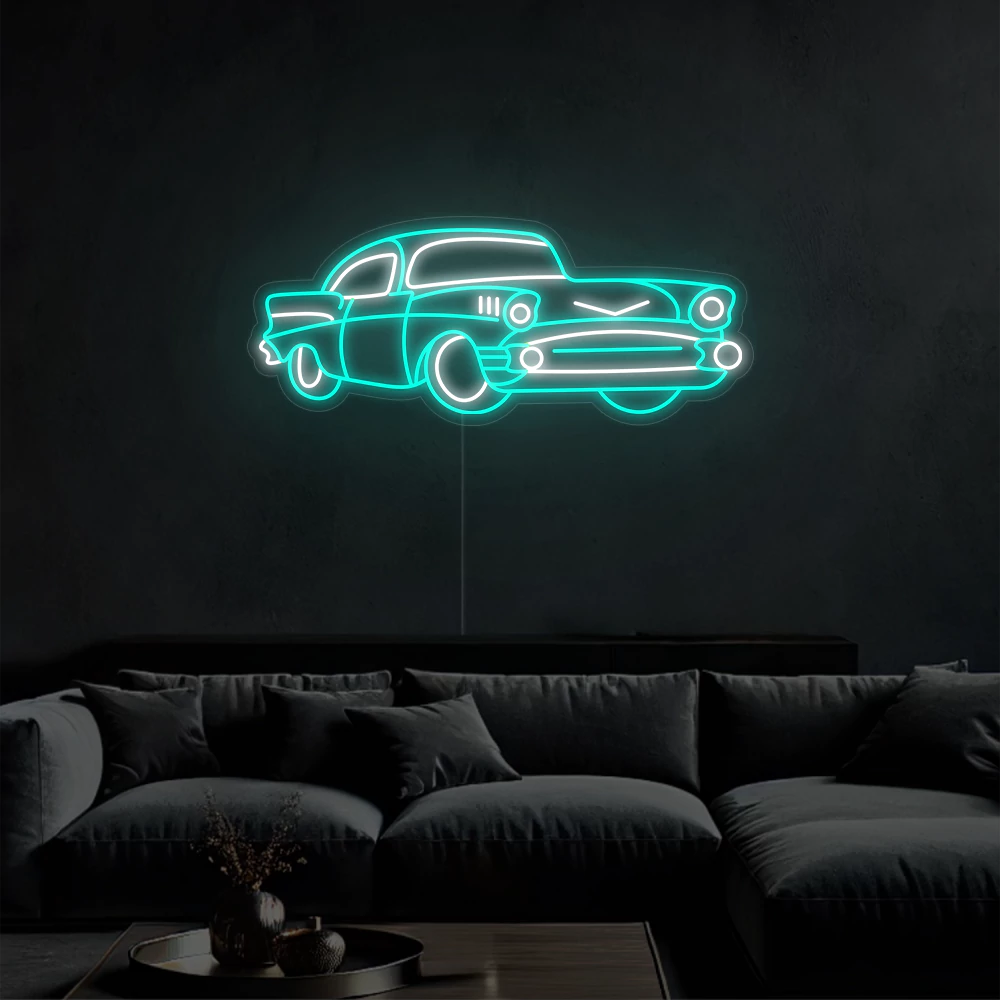 neon-mural_voiture_vintage-ice_blue