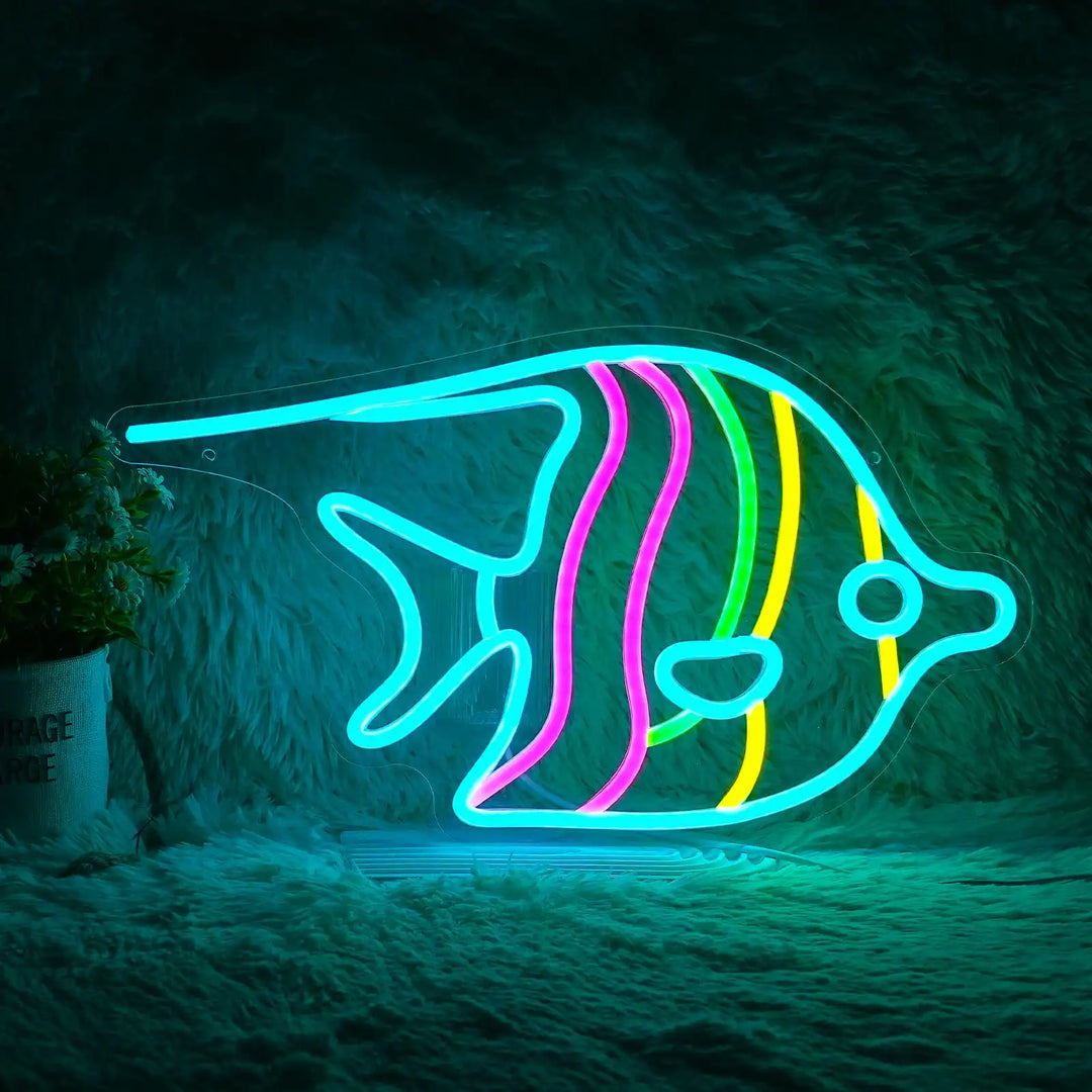 Néon poisson Ange