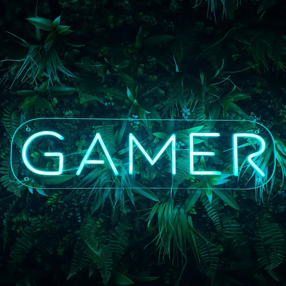 neon chambre gaming