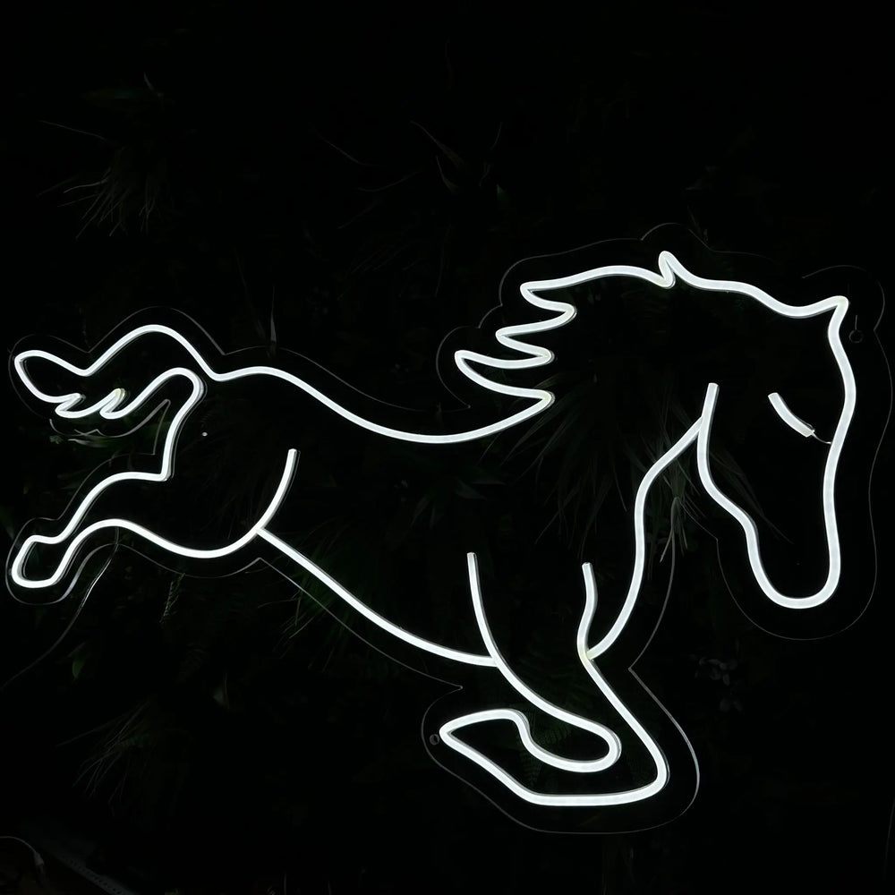 néon led cheval