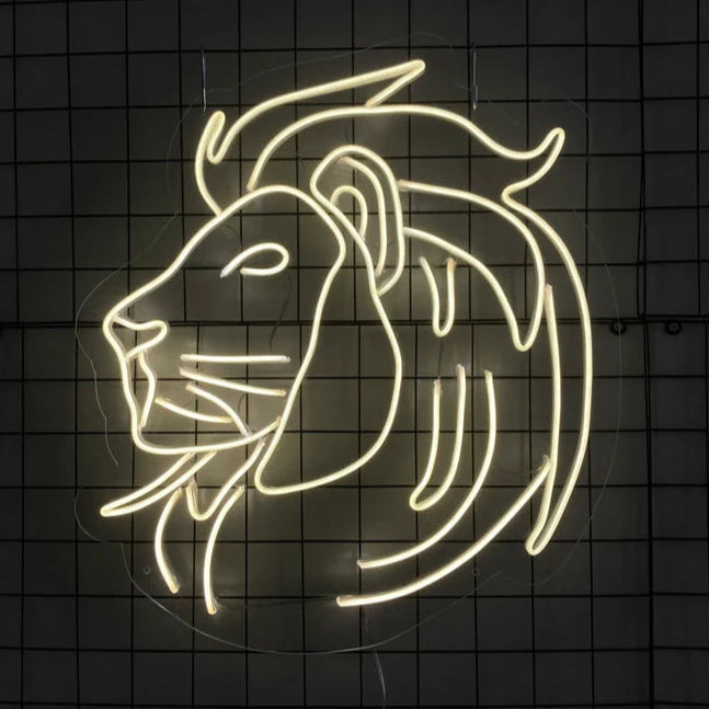 neon décol lion