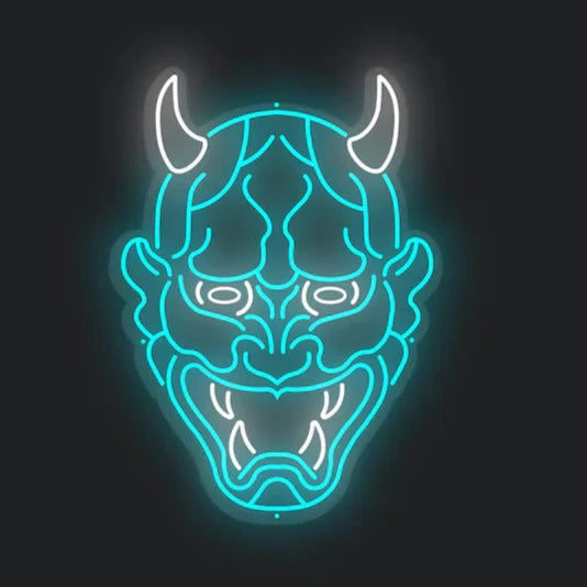 Néon LED Hannya