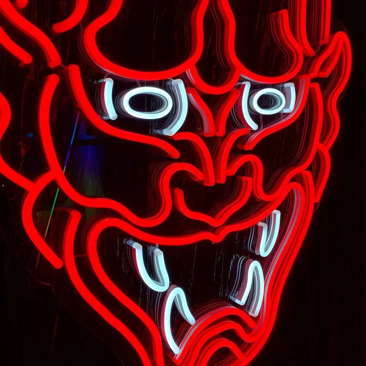 Néon LED Hannya