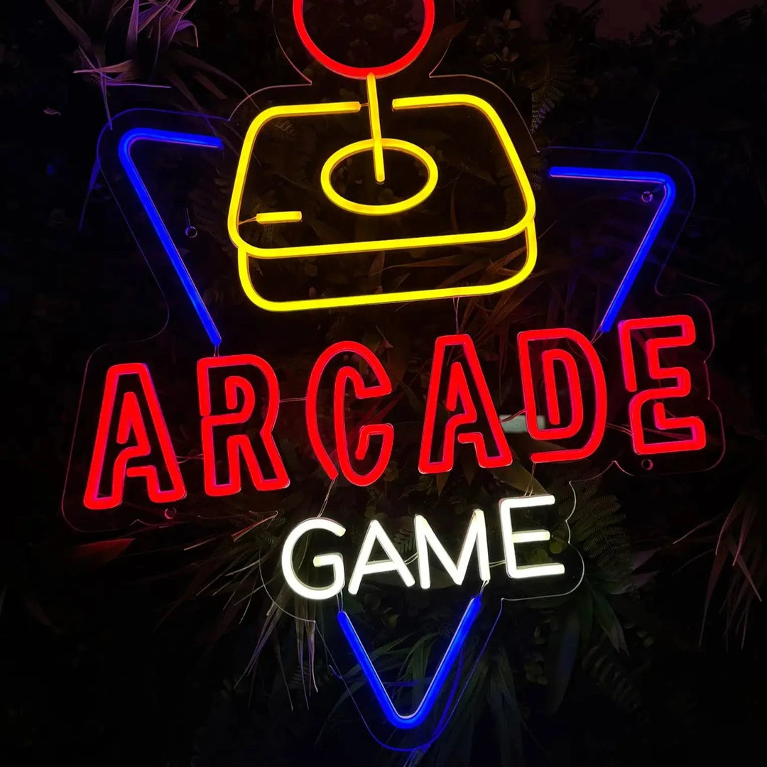 arcade game néon gaming