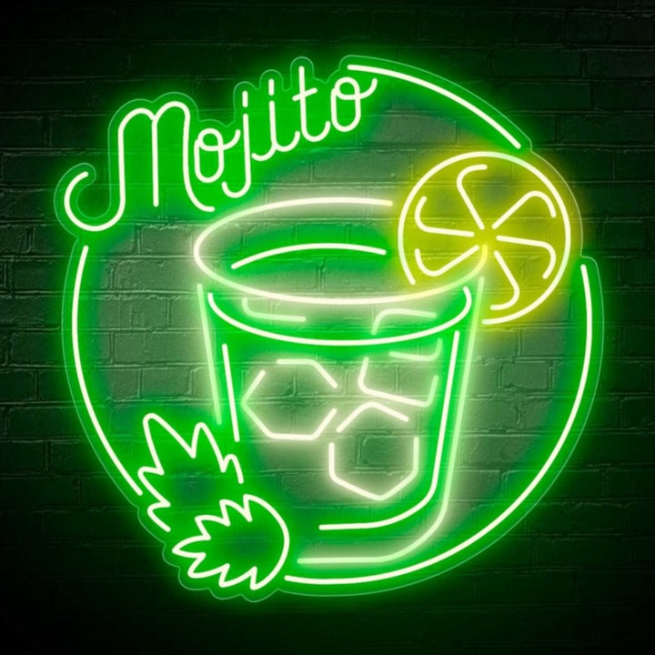 néon mural mojito