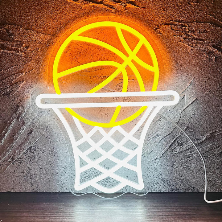 Néon LED Panier de Basket