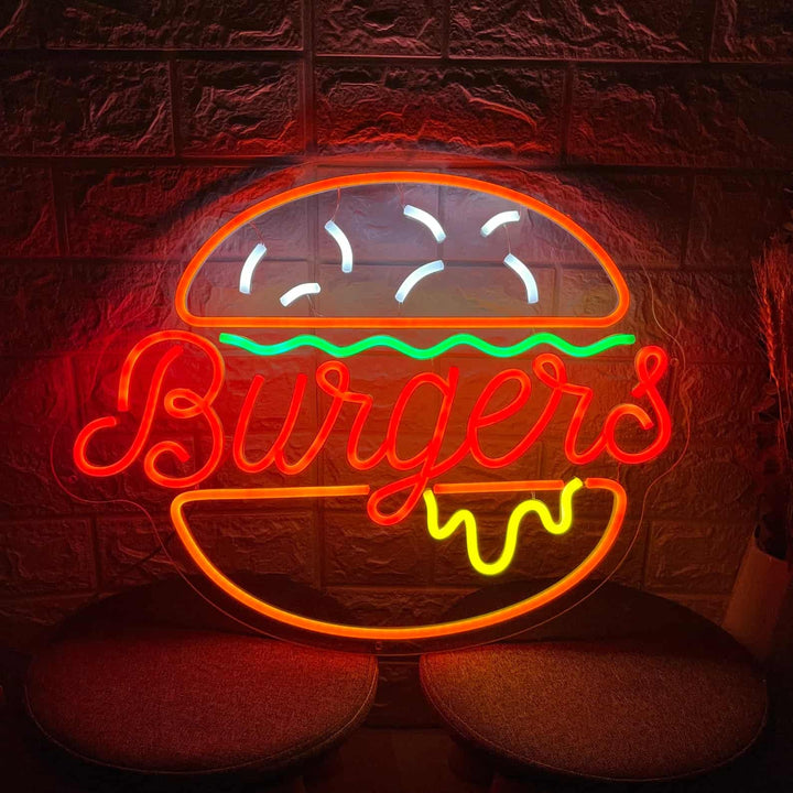 néon burger magnifique