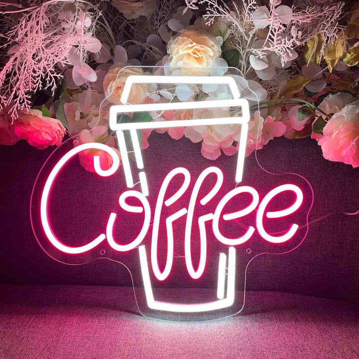 neon coffee