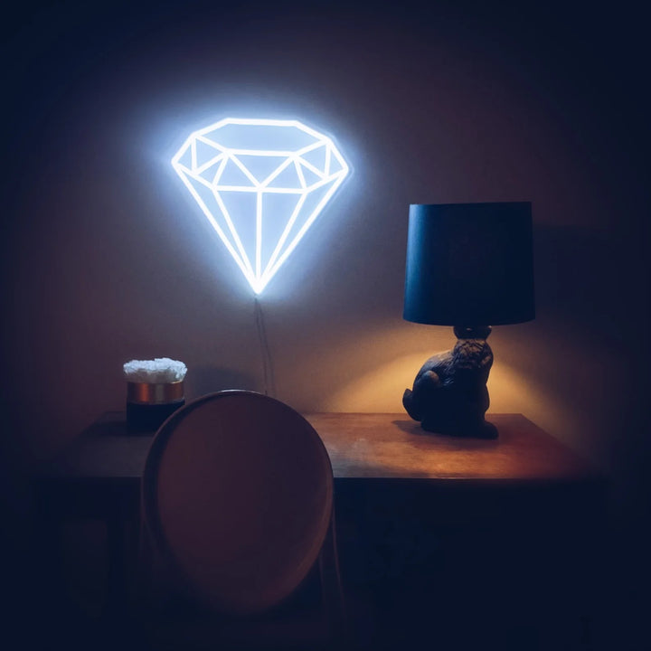 neon led diamant