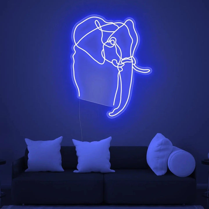 Néon LED Éléphant #2