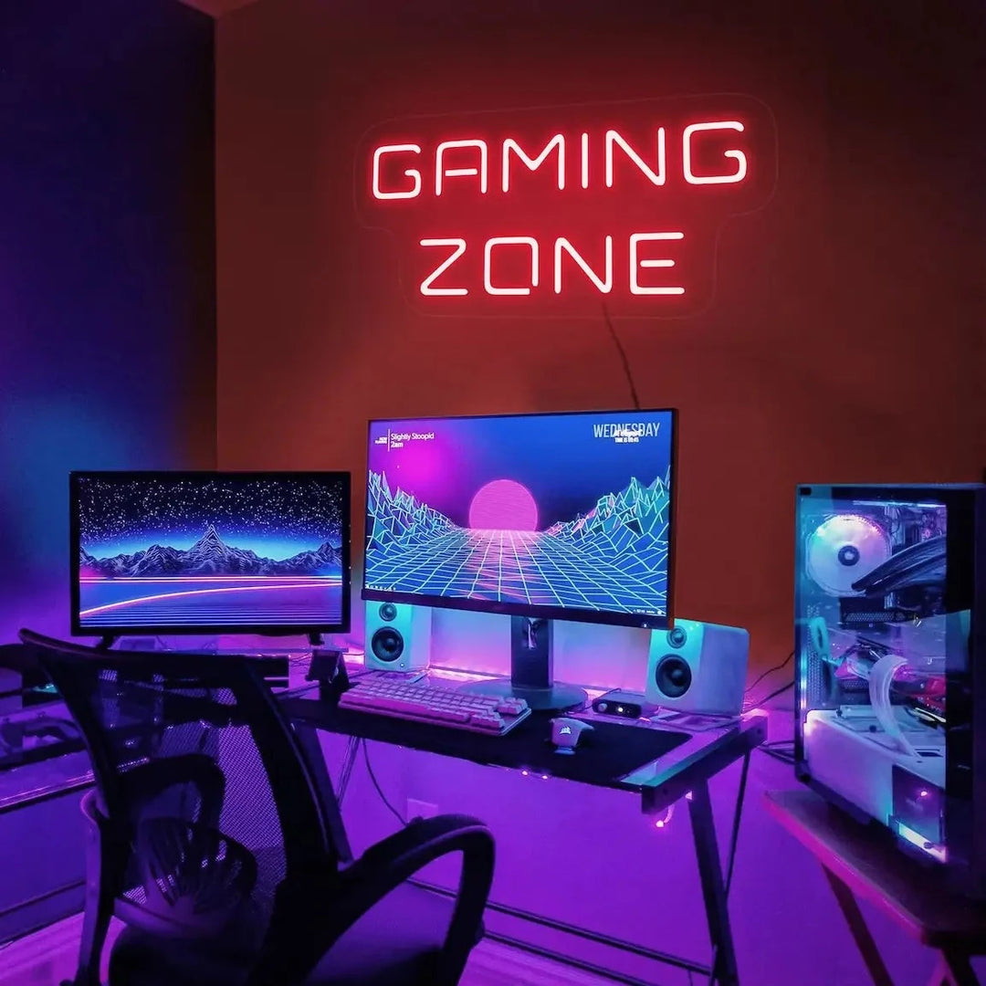 neon gaming zone rouge