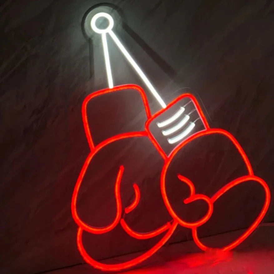 Néon LED Gants de boxe