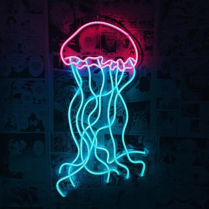 neon meduse