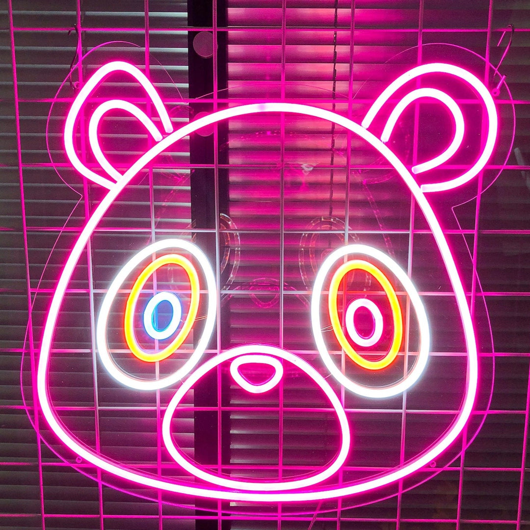 neon panda rose