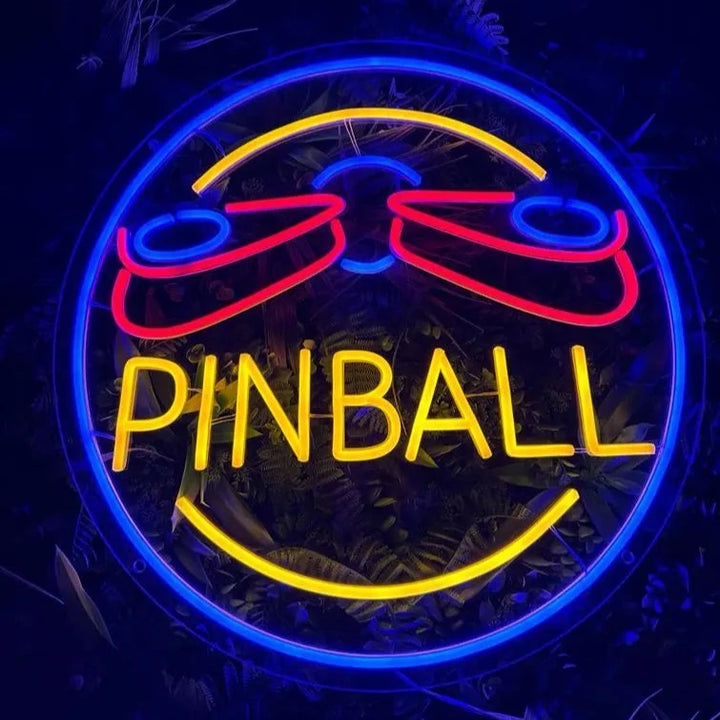 neon deco pinball
