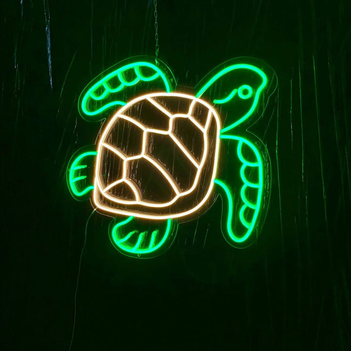 tortue néon led 